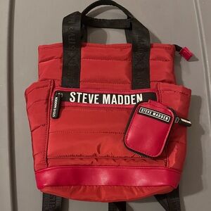 Steve Madden Red Bag Set